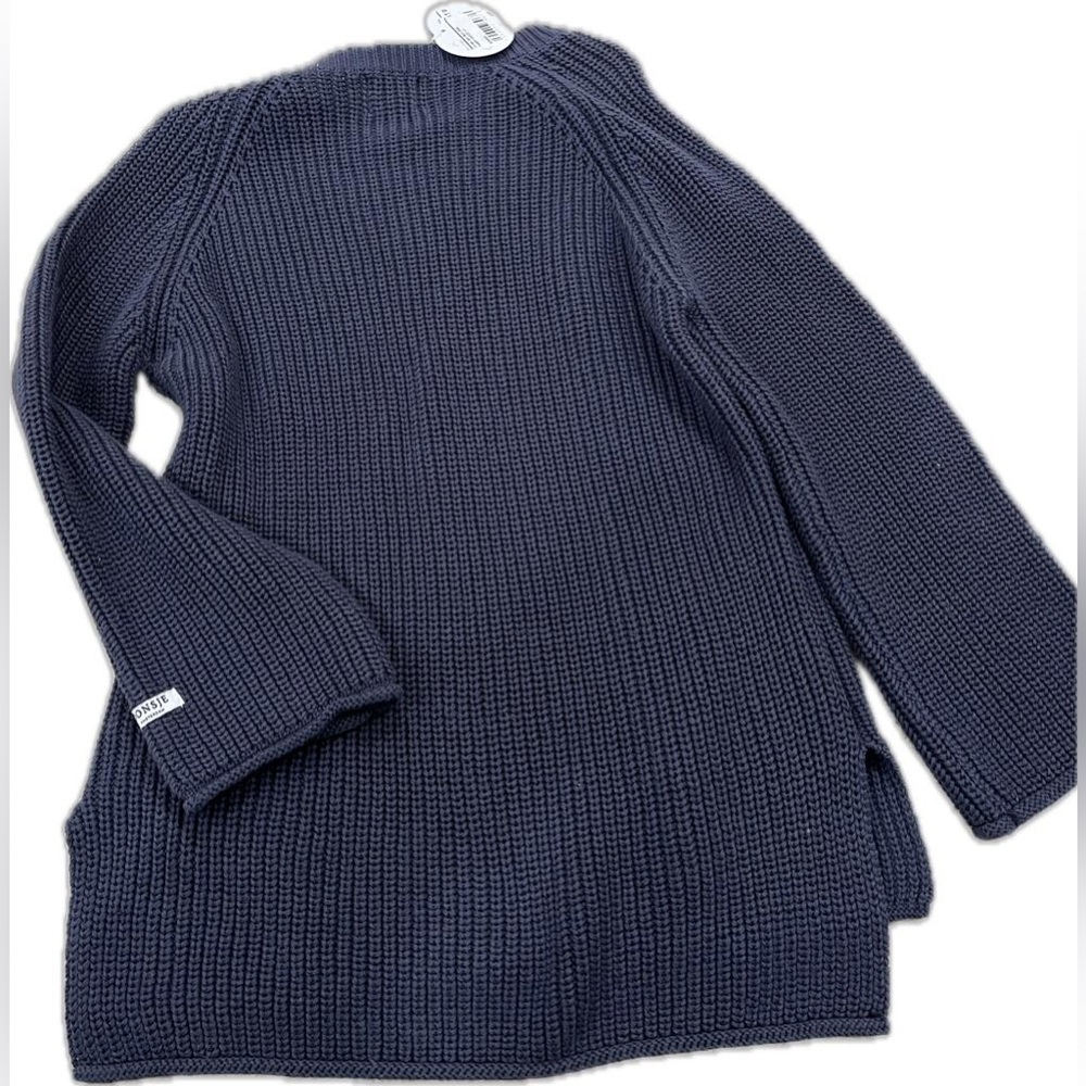 NWT Donsje Blue Knit Sweater - Picture 4 of 4